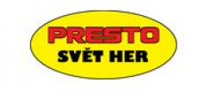 Logo PRESTO - SVĚT HER